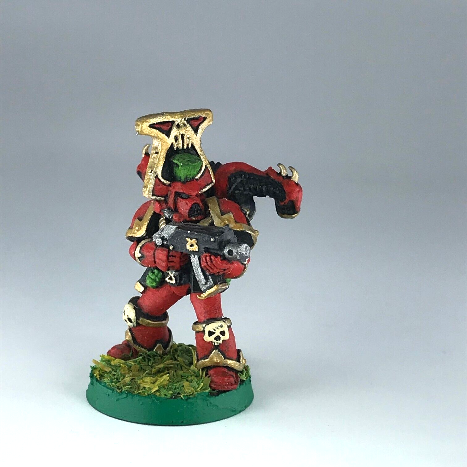 Khorne marine - renegade chaos rogue trader - warhammer 40k painted metal x6684