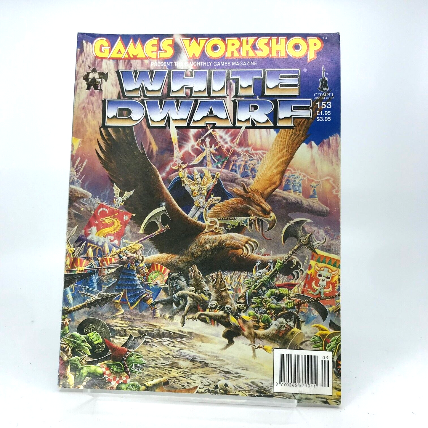 White Dwarf 153 Magazine Games Workshop Warhammer Fantasy 40,000 40K M465