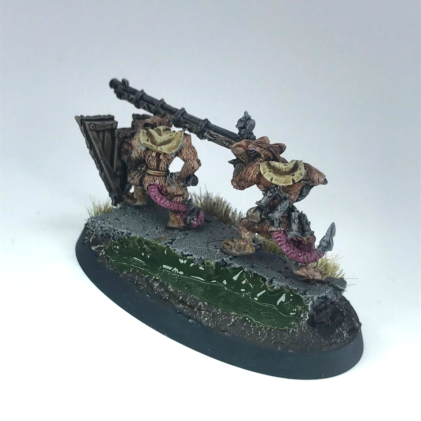 Skaven Warplock Jezzail Team Warhammer Fantasy Games Workshop Plastic X10351