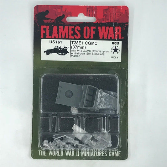 Metal USA Allied T28E1 CGMC Anti-aircraft Vehicle WW2 - Flames of War C1684