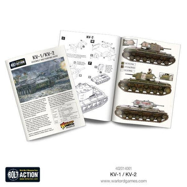 KV-1/KV-2 Heavy Tank - Warlord Games Bolt Action Miniatures