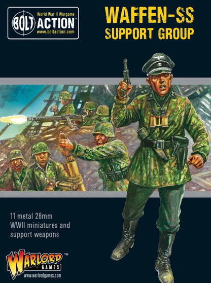 Waffen-SS Support Group - Brand New - Warlord Games Bolt Action Miniatures