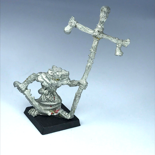 Classic Metal Skaven Standard Bearer - Warhammer Fantasy Games Workshop X6868