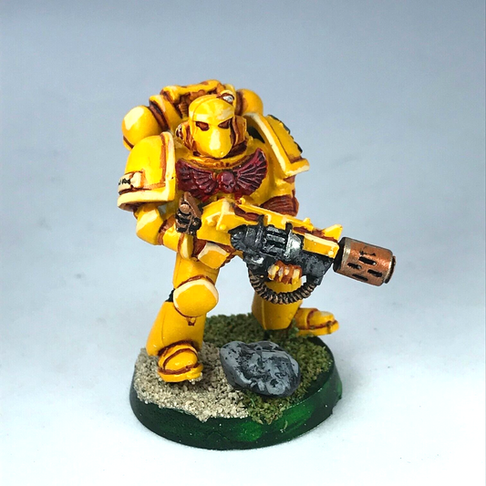 Metal Classic Imperial Fist Melta Gun Space Marines - Warhammer 40K X10957