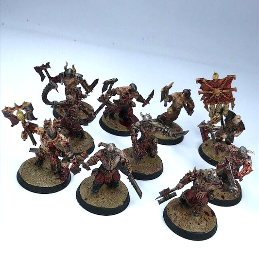 Bloodreaver Blades of Khorne Chaos - Painted - Warhammer Age of Sigmar C3051