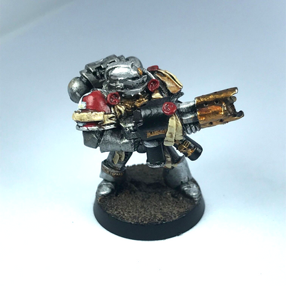 Metal Classic Grey Knight With Incinerator Space Marine - Warhammer 40K X11393