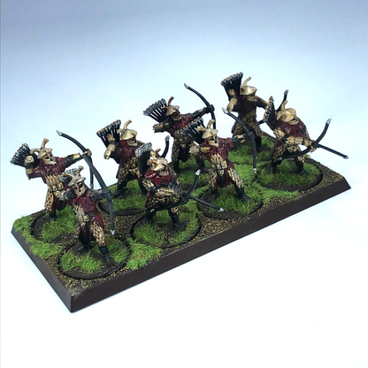 Easterling Archers & Tray LOTR - Warhammer / Lord of the Rings Painted C3834