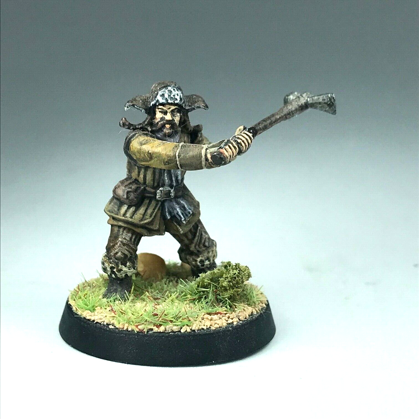 The Hobbit Dwarf Character Painted Plastic - Warhammer / Lord of the Rings X7162