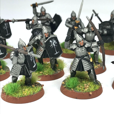 Minas Tirith Warriors - Painted - LOTR / Warhammer / Lord of the Rings C2519