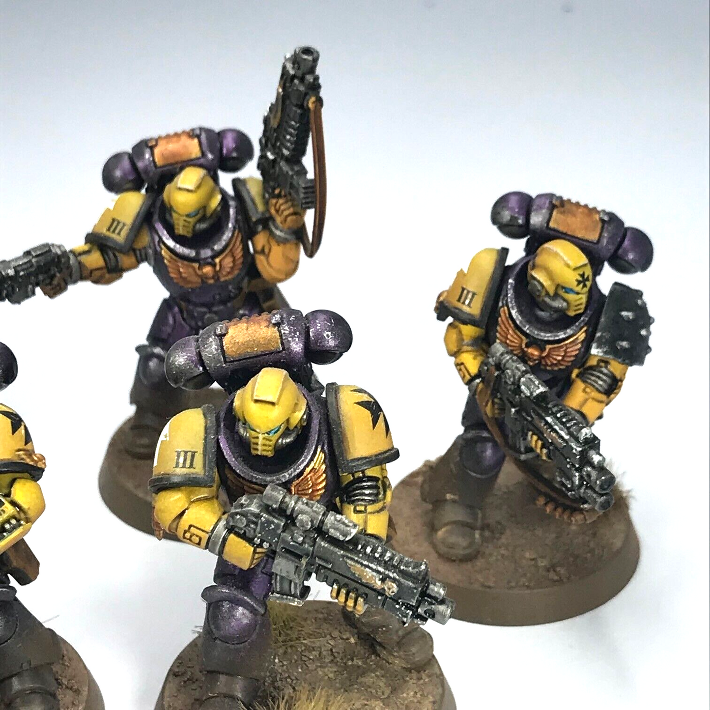 Space Marine Primaris Intercessors - Painted - Warhammer 40K C32