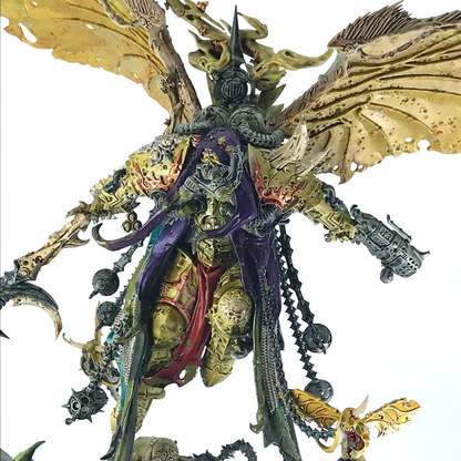 Death Guard Mortarion Daemon Primarch of Nurgle - Warhammer 40K Painted