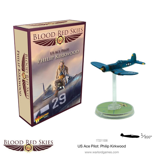 Blood Red Skies: Philip Kirkwood Ace Pilot - Bolt Action Warlord Games
