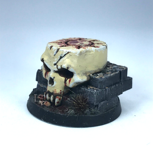 Sacrifice Skull Scenery Suitable for Blades Of Khorne Chaos Age of Sigmar X524