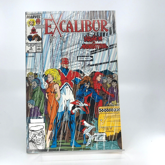 Marvel Excalibur X Issue 8 Original Vintage Comic - Marvel Comics D102