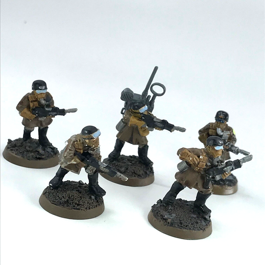 Steel Legion Infantry Squad Imperial Guard - Warhammer 40K - Chipped Paint C3700