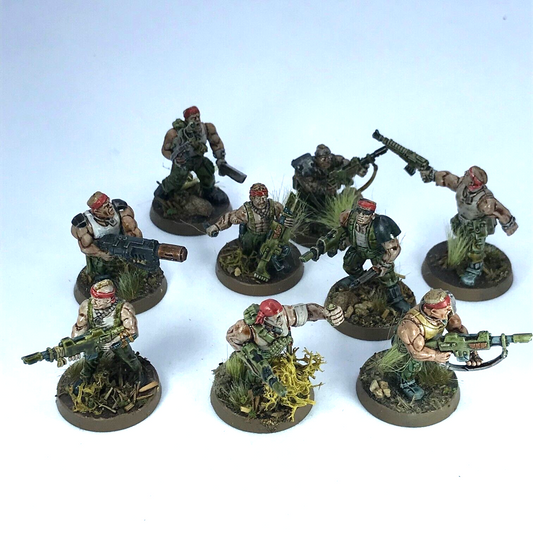 Custom Catachan Infantry Section Imperial Guard Painted - Warhammer 40K GW C1669