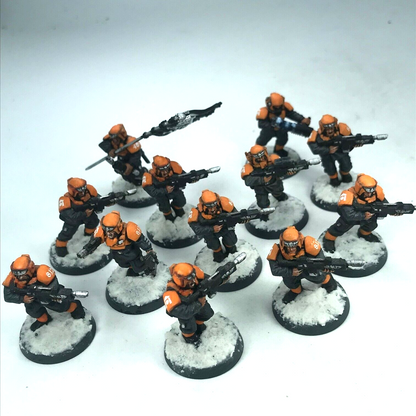 Cadian Guardsmen Squad Imperial Guard - Painted - Warhammer 40K C503