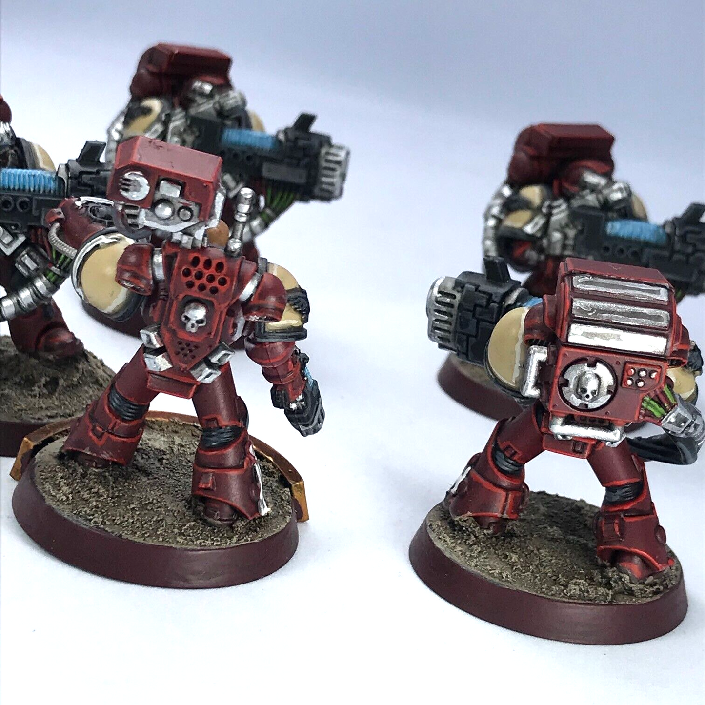 Blood Angels Devastator Squad Space Marine - Painted - Warhammer 40K C3259