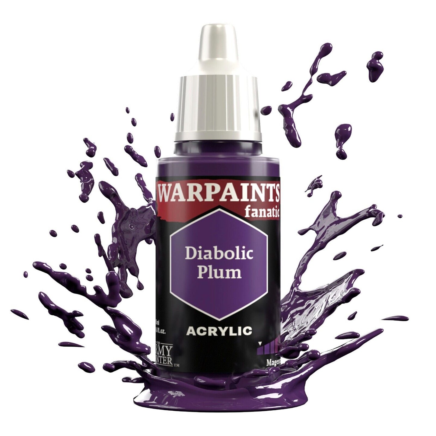 Diabolic Plum Paint - Warpaints Fanatic 18ml - The Army Painter