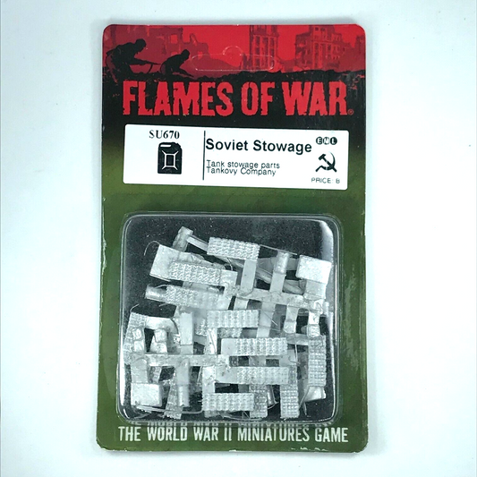 Metal Soviet Tank Stowage WW2 Blister - Flames of War C1099