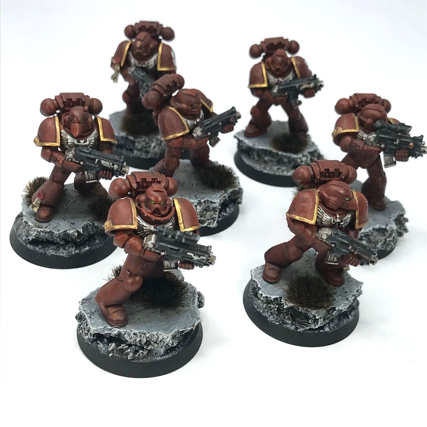 Blood Angel Space Marines Tactical Squad - Painted - Warhammer 40K C2538