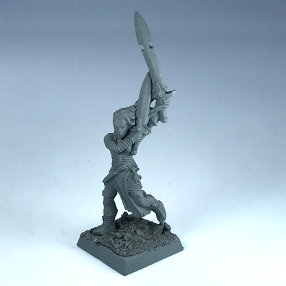 Wood Elves War Dancer Wardancer Elf - Warhammer Fantasy Classic Metal X5616