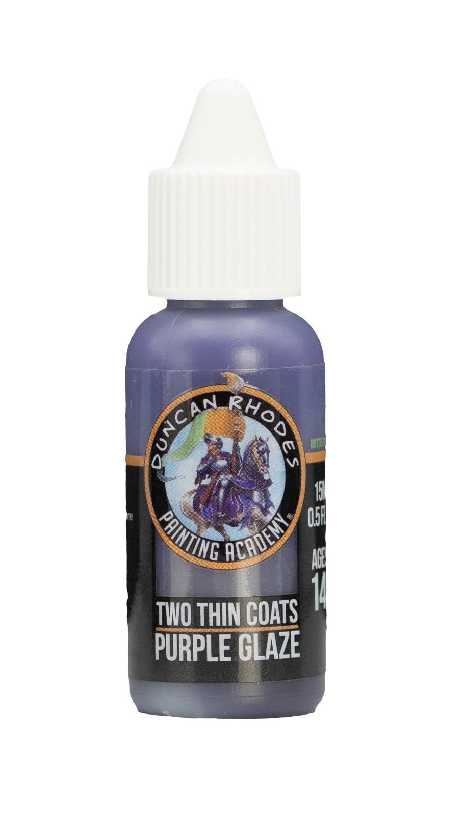 Purple Glaze Two Thin Coats Paints Duncan Rhodes Painting Academy - 15ml