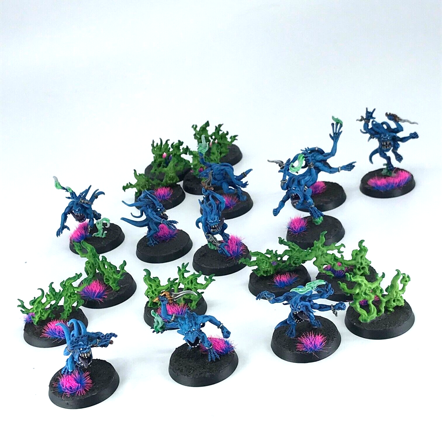 Blue Horrors of Tzeentch Chaos - Warhammer Age of Sigmar Painted C5033