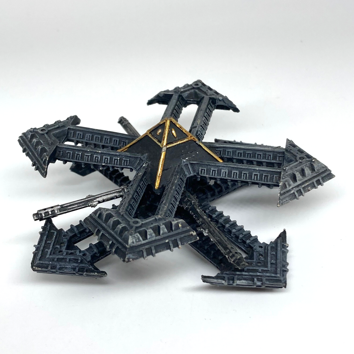 Chaos Blackstone Fortress - Battlefleet Gothic Warhammer GW Metal C6543