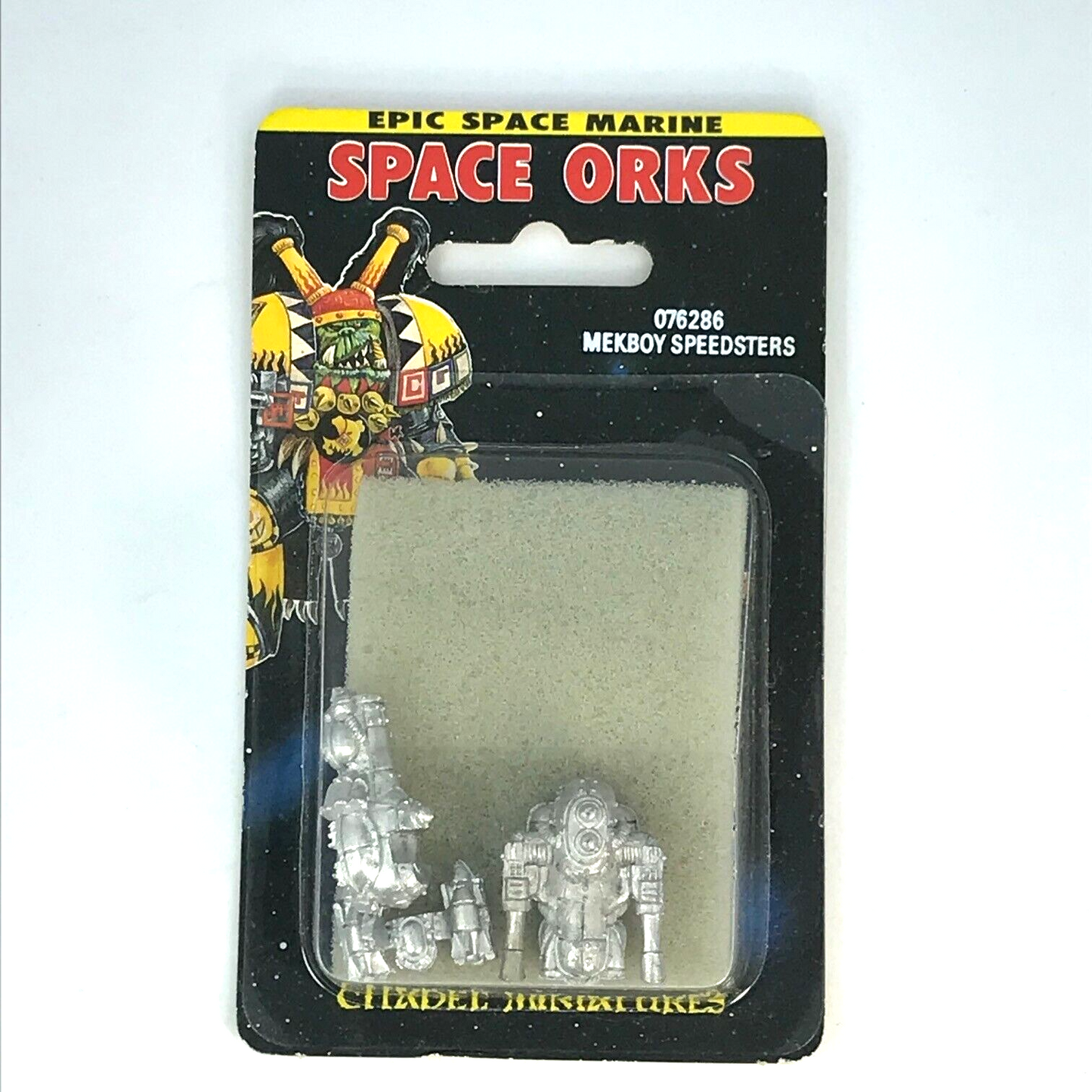 Epic Space Ork Mekboy Speedsters Blister OOP - Epic Armageddon Warhammer  C756