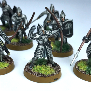 Minas Tirith Warriors - Painted - Warhammer / Lord of the Rings C2682