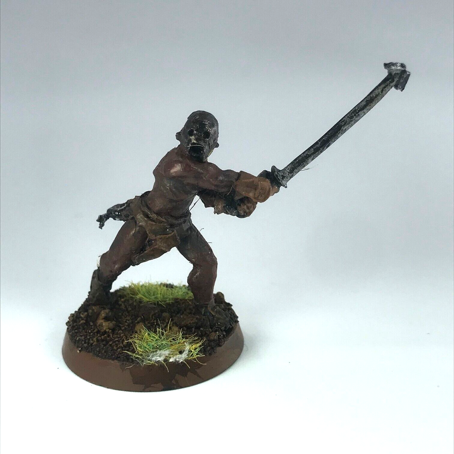 Uruk Hai Beserker - LOTR / Warhammer / Lord of the Rings Painted Metal X13323