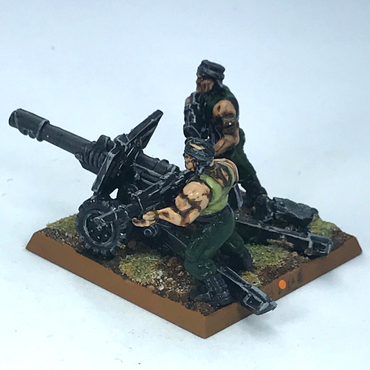 Imperial Guard Catachan Lascannon Team - Painted - Warhammer 40K C1287