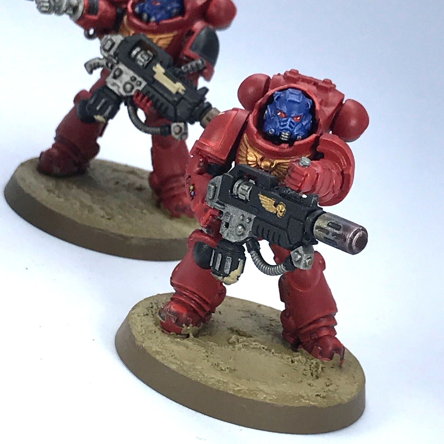 Primaris Eradicators Blood Angels Space Marines - Warhammer 40K Painted C4074