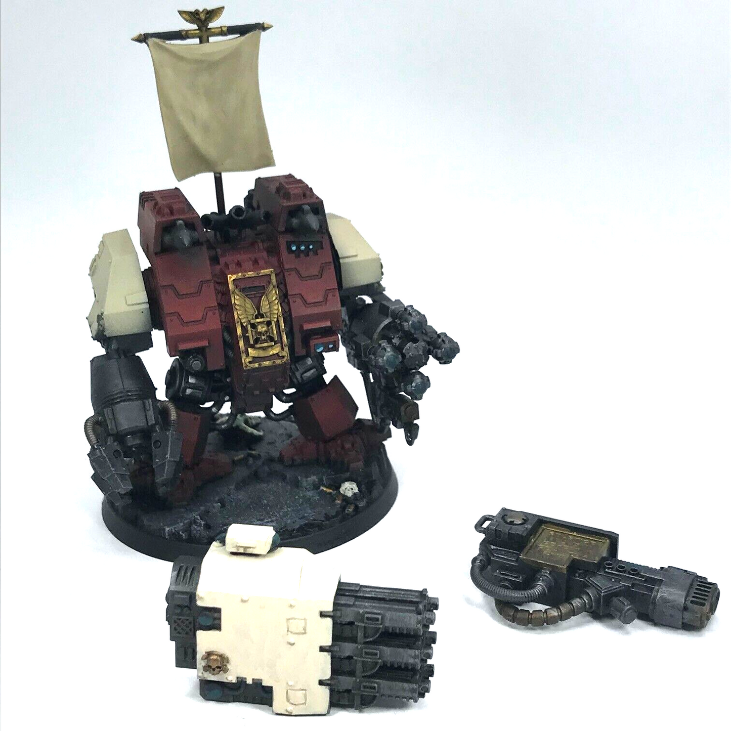 Space Marine Dreadnought - Multiple Arms - Painted - Warhammer 40K C1613