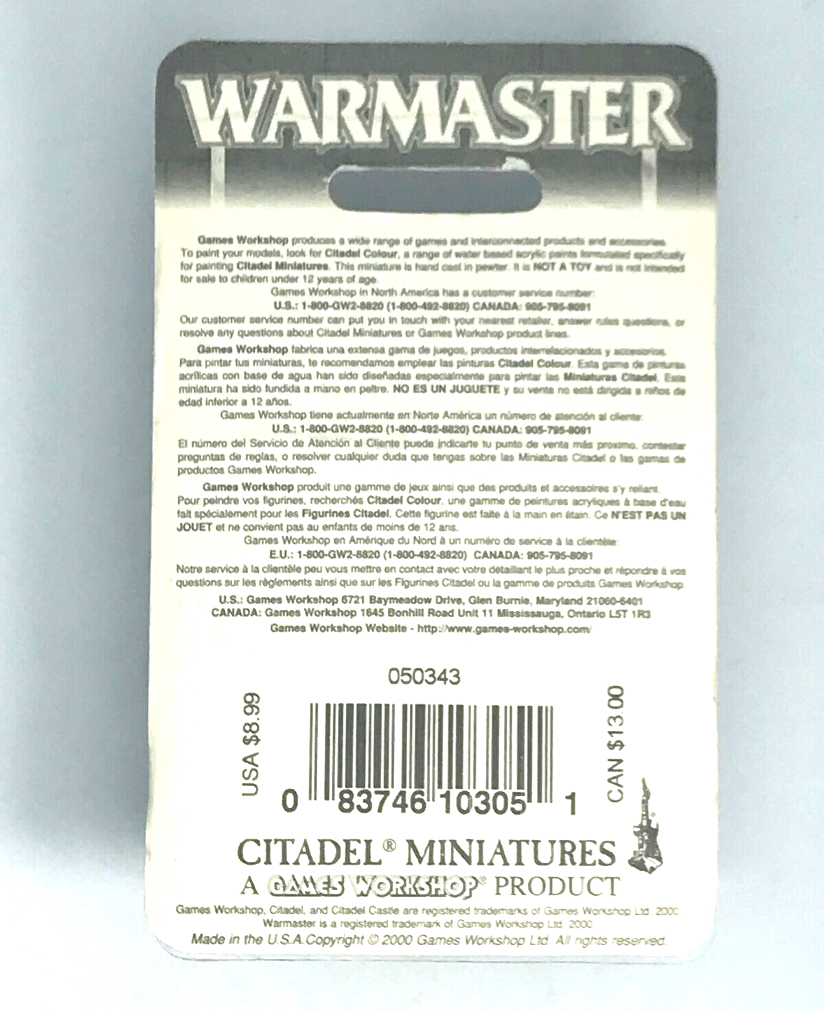 Warriors of Chaos Characters Blister - OOP - Warmaster Warhammer CC397