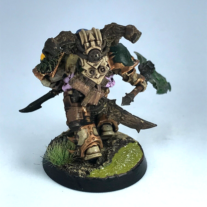 Death Guard Champion Lord Chaos Space Marines - Painted - Warhammer 40K X3040