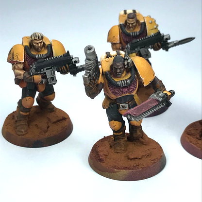 Imperial Fists Scout Squad Space Marines Painted - Warhammer 30K 40K C3790