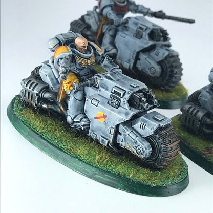 Space Wolves Outrider Squad - Painted - Warhammer 40K Games Workshop C3216