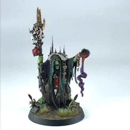 Swampcalla Shaman Orruk Warclans - Painted - Warhammer Age of Sigmar C5090