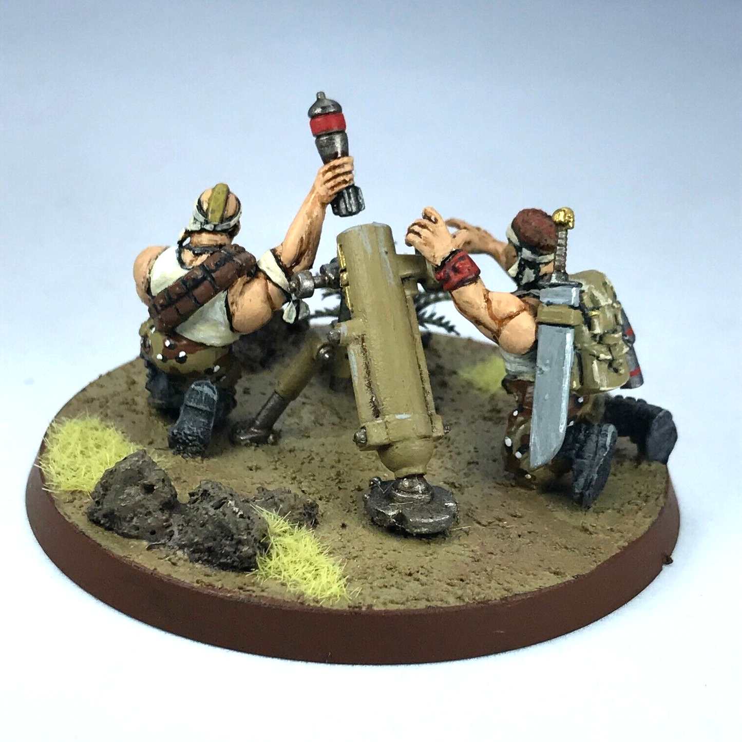 Catachan Mortar Team Imperial Guard - Painted - Warhammer 40K GW C3980