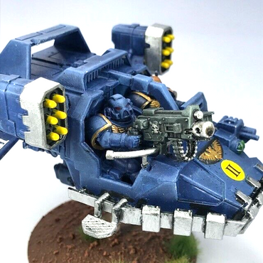 Classic Ultramarines Land Speeder Typhoon Space Marines Painted - Warhammer 40K