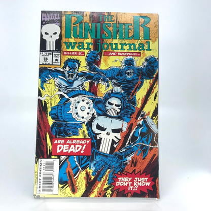 The Punisher War Journal Issue 56 Original Vintage Comic - Marvel Comics D82