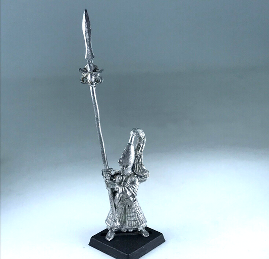 Classic Metal High Elves Swordmaster Standard Bearer - Warhammer Fantasy X509