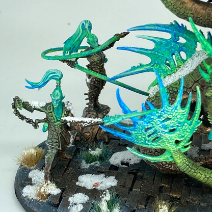 War Hydra Dark Elves Cities of Sigmar - Warhammer Age of Sigmar Painted (2)