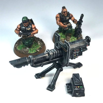 Catachan Lascannon Team Imperial Guard - Painted - Warhammer 40K X6307