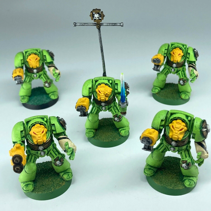 Space Marine Terminators - 2nd Edition - Painted - GW Warhammer 40K C695