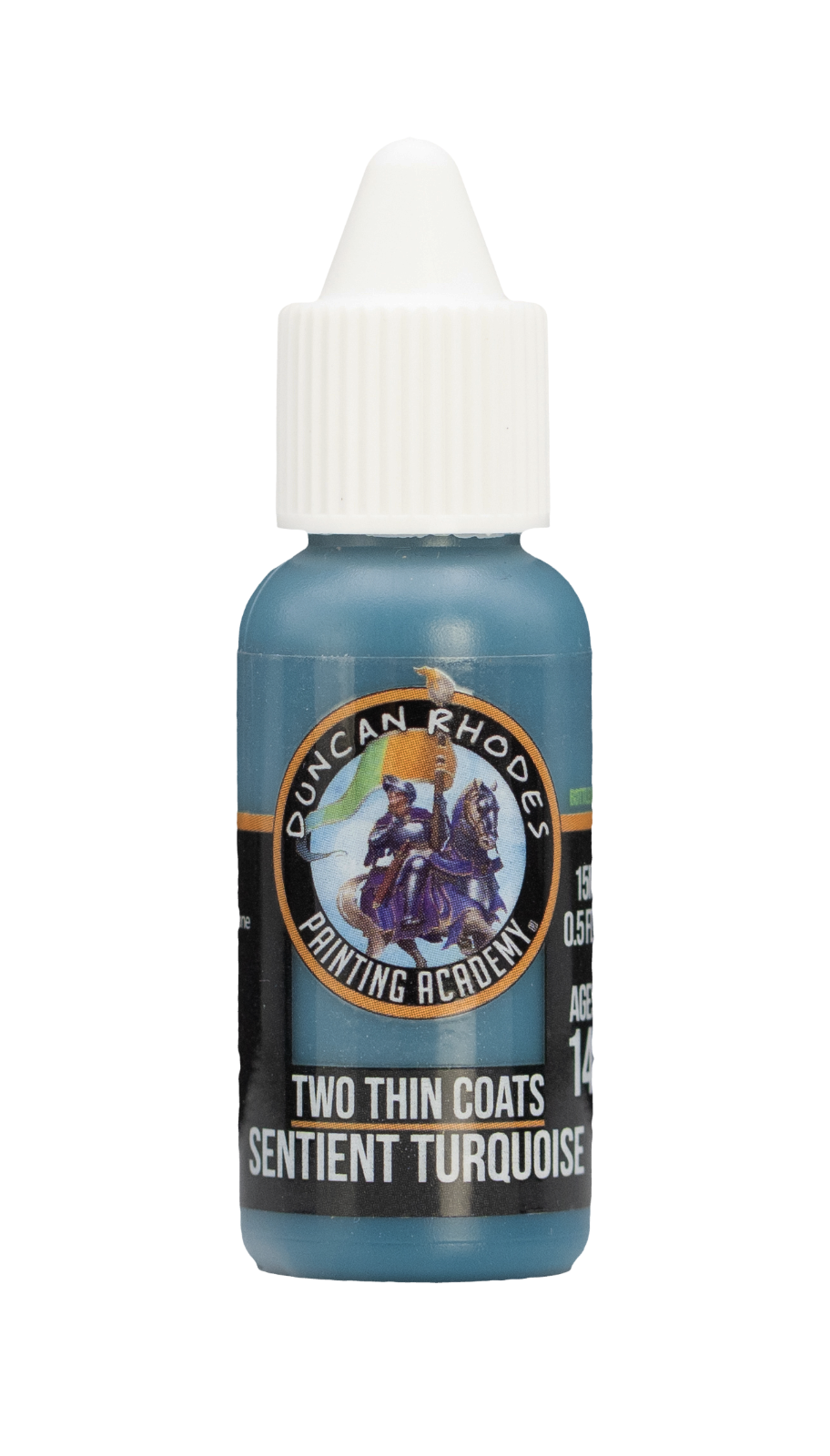 Sentient Turquoise Two Thin Coats Paints Duncan Rhodes Painting Academy - 15ml