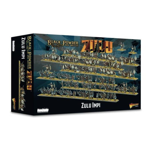 Pre-order: Zulu: Zulu Impi - Black Powder Epic Battles - Warlord Games - Brand New