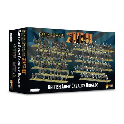Pre-order: Zulu: British Army Cavalry Brigade - Black Powder Epic Battles - Warlord Games - Brand New